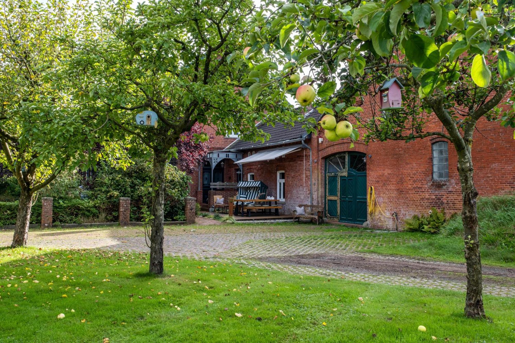 Ferienwohnung Flut Am Weserstrand Sandstedt Eksteriør billede
