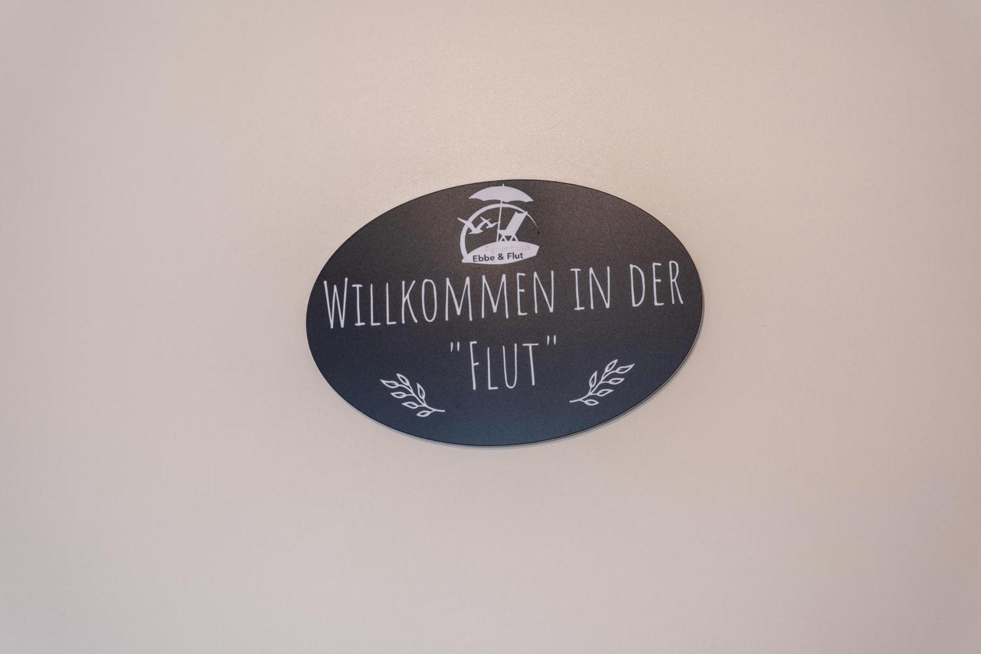 Ferienwohnung Flut Am Weserstrand Sandstedt Eksteriør billede